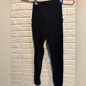 Aerie Black High-Waisted Leggings-Size Small